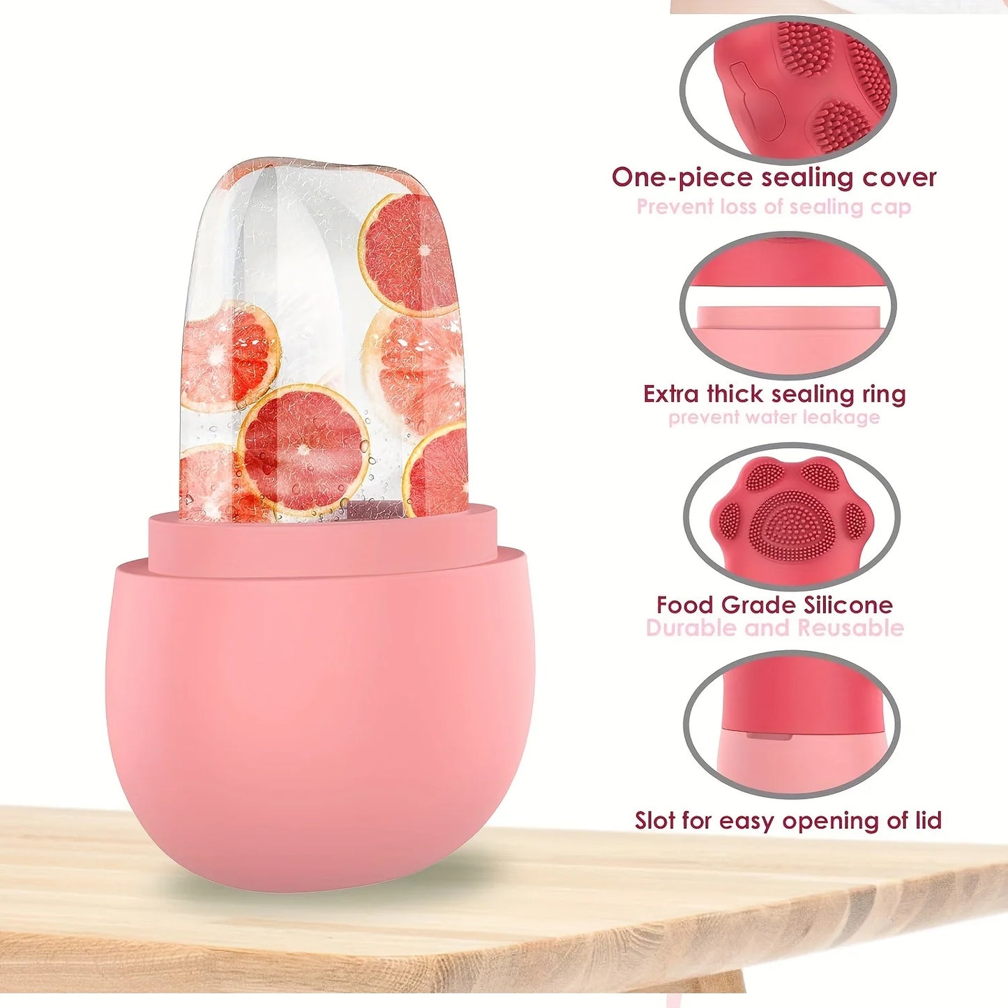 Pink Ice Contour Roller Massage